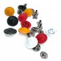 Matt Finish Snap Fasteners Button 17 mm - 27 L E 512 MN