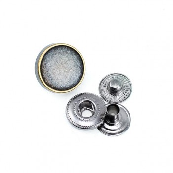 Enamel Snap Fasteners Button Simple Design 23 mm 36 L E 597