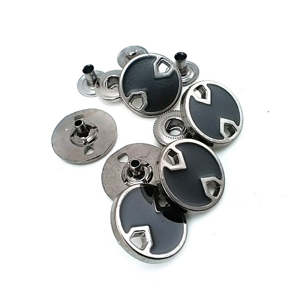 Enamel and Aesthetic Metal Snap Button 18 mm - 29 L E 746