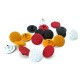 Plain Painted Snap Fasteners Button Honeycomb Pattern 17 mm 28 L E 769 MN