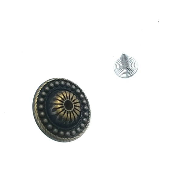 Nokta Desenli Kot Düğme 20 mm - 32 Boy E 1004