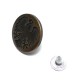 Kot Düğmesi - Zamak Düğme - Çakma Düğme  19 mm  30 Boy E 1080