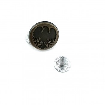 Eagle Logo Jeans Button 15 mm 24 L E 1081