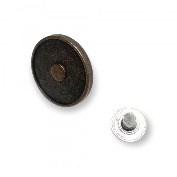 Mineli Sade Kot Düğmesi 17 mm 27 Boy E 1176