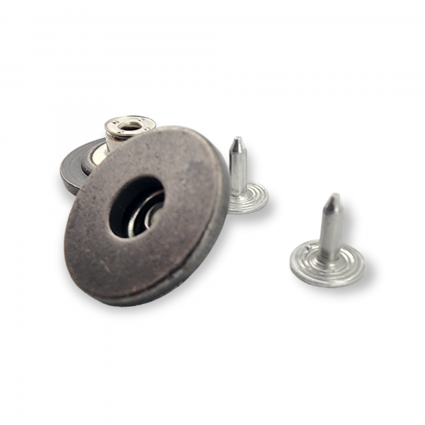 Ortası Delik Kot Düğmesi 19 mm 30 Boy E 1375