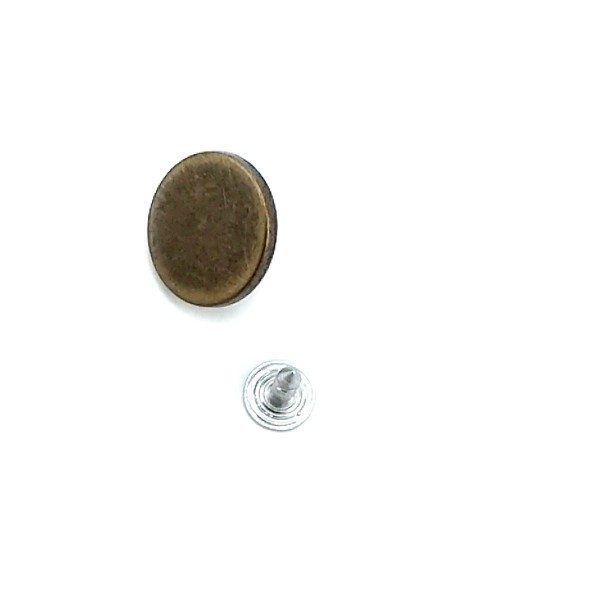 Düz Para Şekil Kot Düğmesi 17 mm 28 boy E 1377