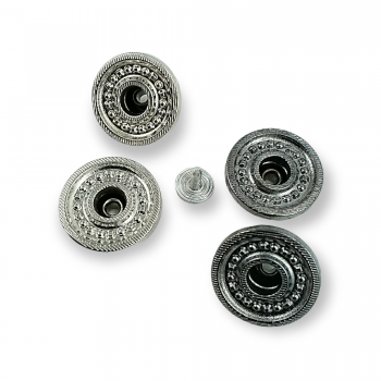 Jeans Button Snap Button Dot Patterned 20 mm 32 L E 155