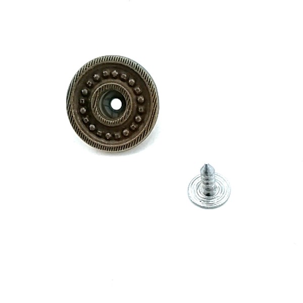 Çakma Düğme Kot Düğmesi Nokta Desenli 20 mm 32 boy E 155