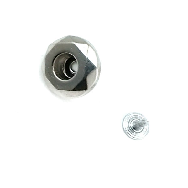 Elmas Tasarımlı Çakma Düğme  17 mm 27 Boy E 1844