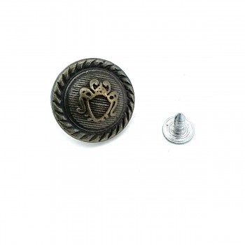 Insect Logo Jeans Button 22 mm 35 L E 235