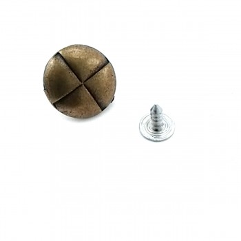 Vida Tasarımlı Kot Düğmesi 18 mm 29 Boy E 571