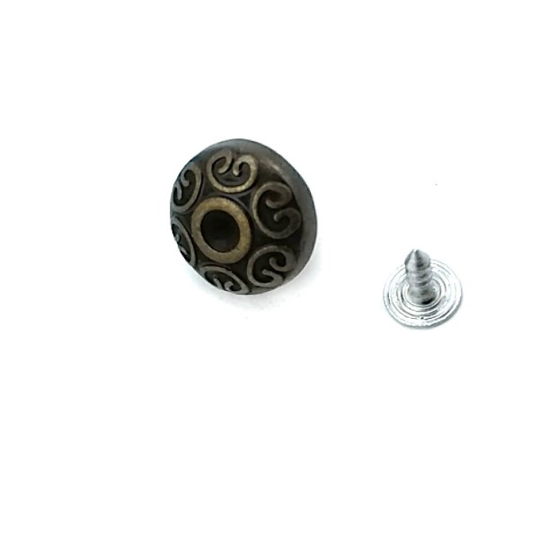 Desenli Çakma Düğme 18 mm 29 Boy E 762