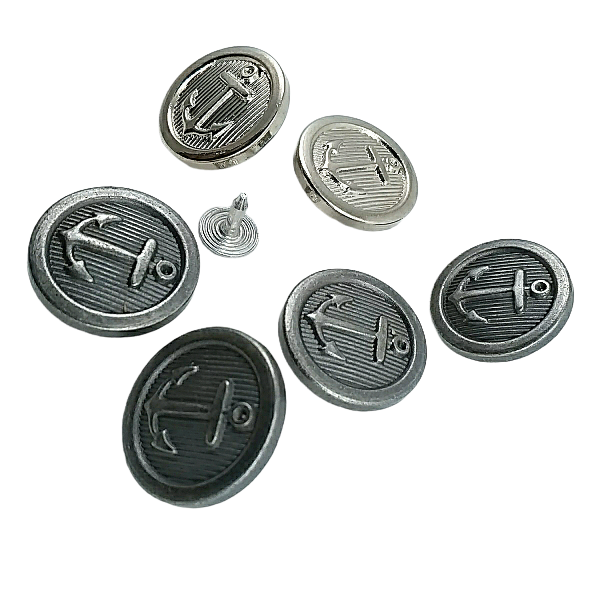 Anchor Logo Jeans Button 15 mm 24 L E 907