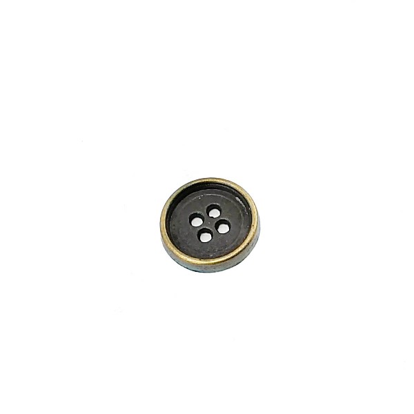 Sade Dört Delikli Metal Dikme Düğme 15 mm - 24 boy E 184