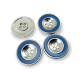 Two Holes Enameled Metal Button 25 mm 40 L Coat and Trench Coat Button E 774