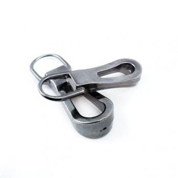 Metal Zipper Pullers 47 mm  Aesthetic and Simple Design E 1926