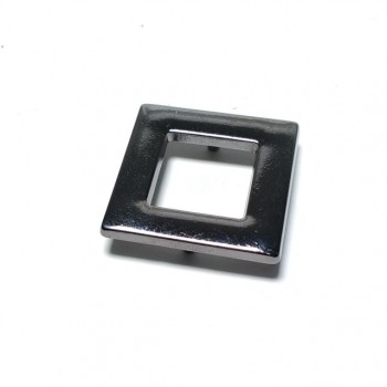 Square Shape Coat and Leather Coat Snap Button 30 x 30 mm Е 1221