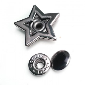 Coat Snap Star Shape Snap Button 25 mm Е 1985