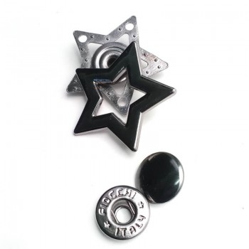 Coat Snap Star Shape Snap Button 25 mm Е 1985