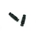 Cord Lock Double Hole Stopper Length 24 mm Cord Entry 4 mm E 1365