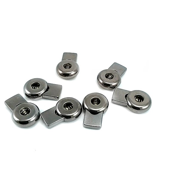 Cord Lock Stopper Single Hole Metal 16mm E 2178