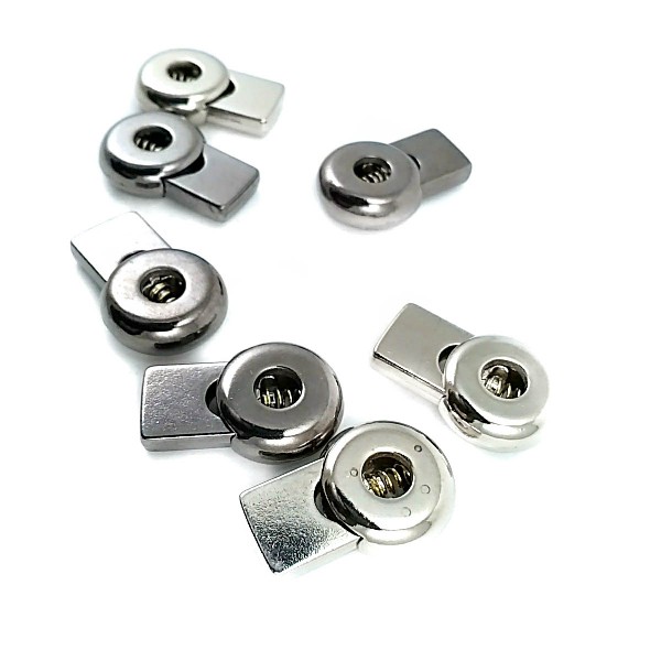 Cord Lock Stopper Single Hole Metal 16mm E 2178