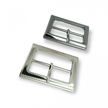 Rectangle Buckle 4 cm Textile Accessory Belt Buckle E 1605