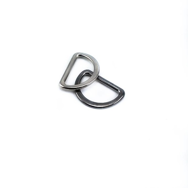 Metal D Buckle 2 cm E 899