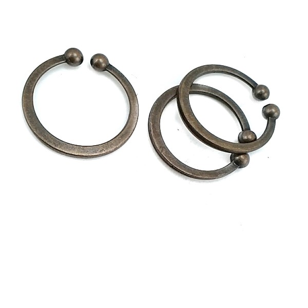 3 cm Ring Clasp - Piercing Clasp - Ring Clasp E 1189