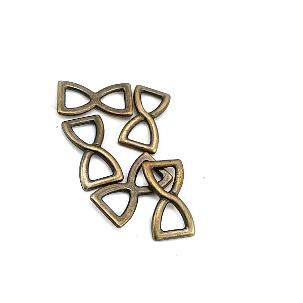 Ornamental Clasp 7 mm Metal Accessory Clasp E 1297