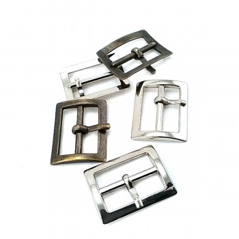 Belt Buckle Rectangular Buckle 2 cm Center Bar Buckle E 1525