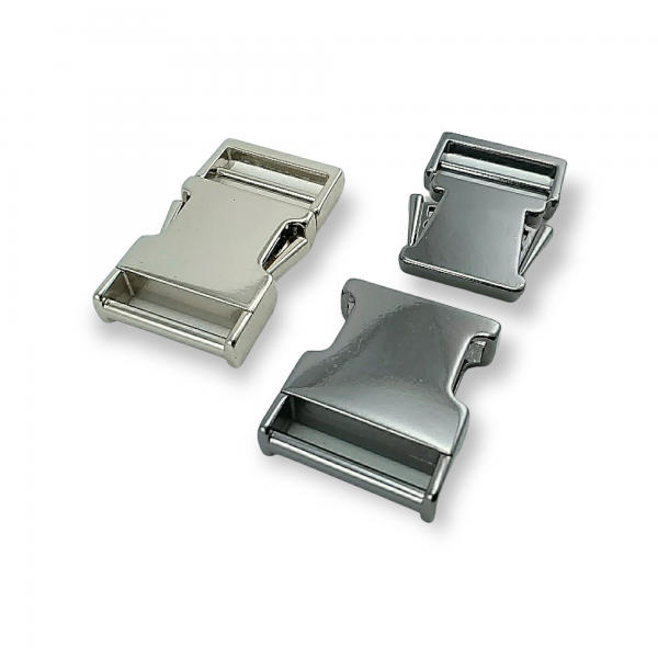 Side Press Buckle 20 mm  - Metal Snap Buckle  E 2150