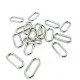 Strap Adjustment Clasp 18.2mm x 6.4mm Metal Buckle E 2171