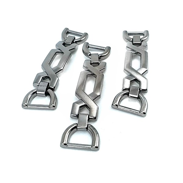 Decorative Locking Clip Clasp Clothes and Bag Buckle 63 mm E 2173