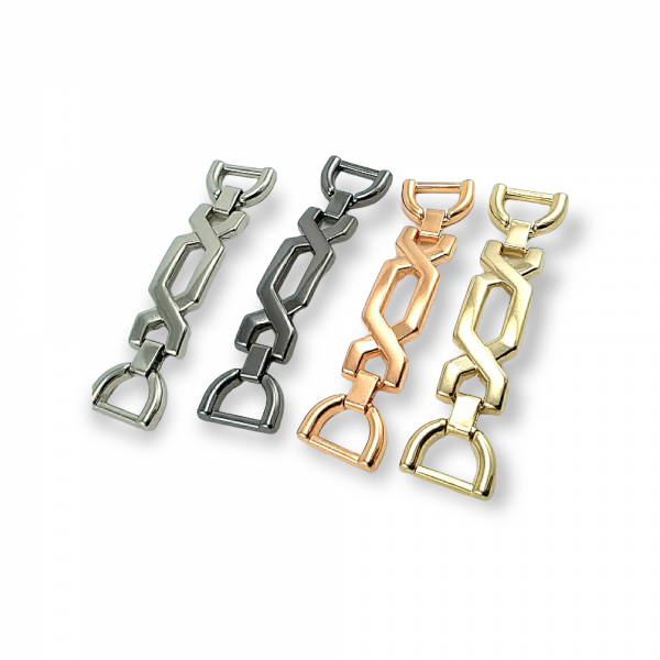 Decorative Locking Clip Clasp Clothes and Bag Buckle 63 mm E 2173