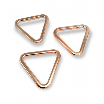 Triangle Ring 3,5 cm Metal Frame Buckle E 2179