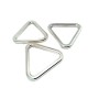 Triangle Ring 3,5 cm Metal Frame Buckle E 2179