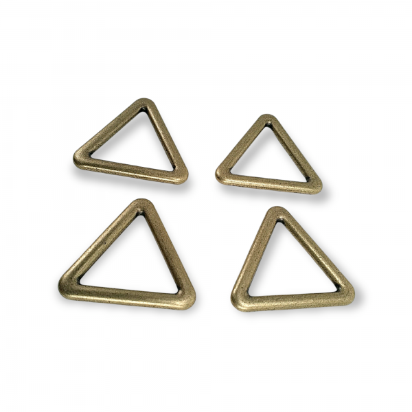 Triangle Ring 2 cm  Metal Frame Buckle E 2181