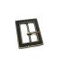 Belt Buckle 30 mm Patterned Rectangular Belt Buckle E 810