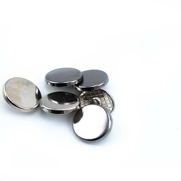 Flat Coin Shape Metal Foot Button 17 mm - 27 L E 2135 Flat Coin Shape Metal Foot Button 17 mm - 27 L E 2135