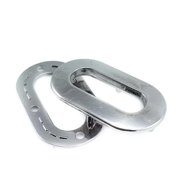 Eyelet Metal Oval Frame Figure 17 x 30 mm E 1943 Eyelet Metal Oval Frame Figure 17 x 30 mm E 1943