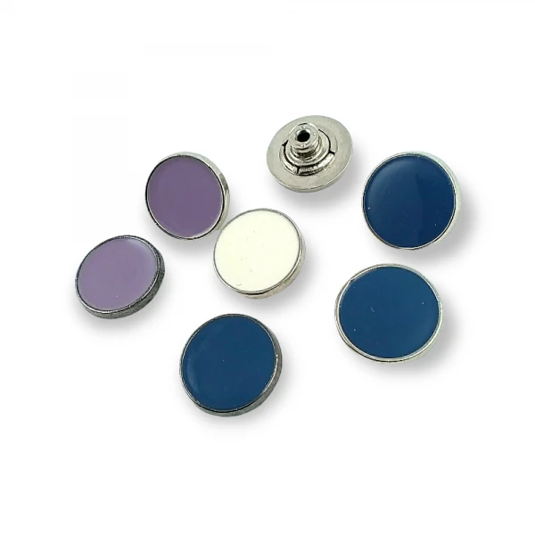 Flat Coin Type and Enameled Jeans Button 21 mm 32 L E 820 Flat Coin Type and Enameled Jeans Button 21 mm 32 L E 820