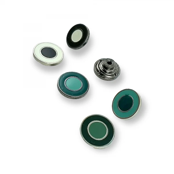 Ring Pattern Enameled Jeans Button 17 mm 27 L E 940 Ring Pattern Enameled Jeans Button 17 mm 27 L E 940