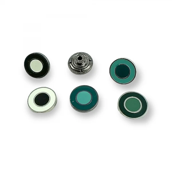 Ring Pattern Enameled Jeans Button 17 mm 27 L E 940 Ring Pattern Enameled Jeans Button 17 mm 27 L E 940