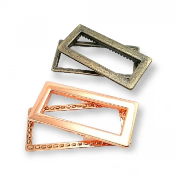 Metal Eyelet Rectangle Shape 40 x 20 mm E 1983 Metal Eyelet Rectangle Shape 40 x 20 mm E 1983